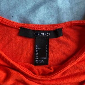 Long-sleeve cropped top